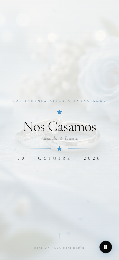 Vista previa de invitación